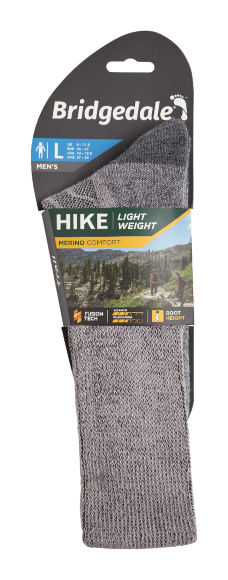 Chaussettes légères et confortables Hike pour hommes