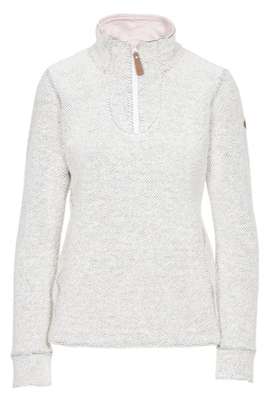 Ronette Fleece mit halbem Reißverschluss für Damen