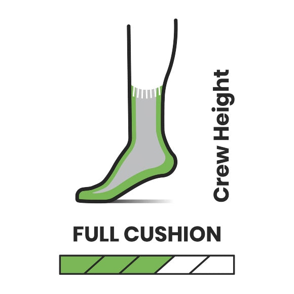 Chaussettes mi-mollet à coussin complet Hike Classic Edition pour hommes