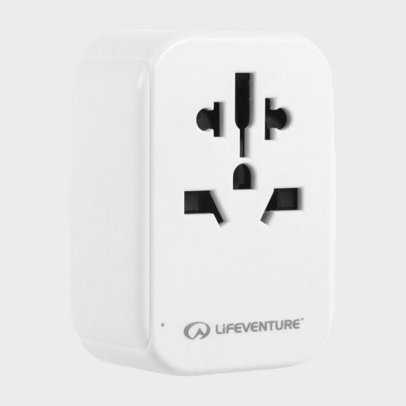 World - Europe USB Travel Adapter