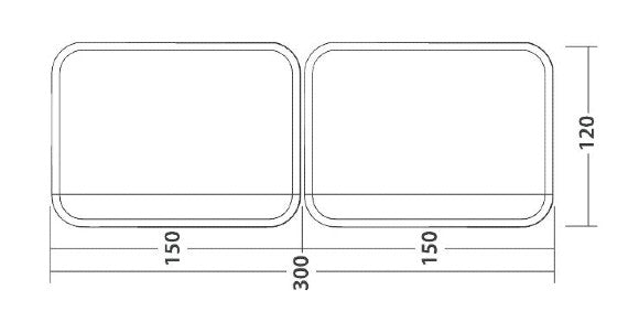 Windscreen Air Scalable 150