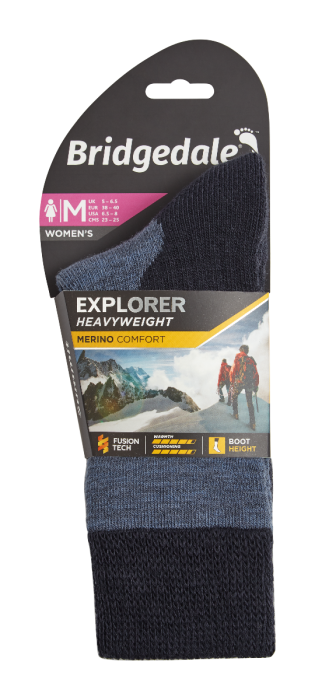 Chaussettes confort épaisses Explorer pour femmes