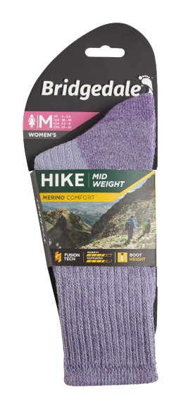 Chaussettes confort mi-épaisse Hike pour femmes
