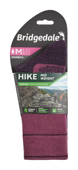 Damen Hike Midweight Merino Performance Socke